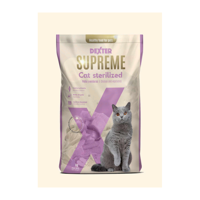 REX DEXTER SUPREME Cat macskaeledel 10 kg / 3 kg